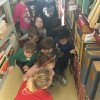 Alapiskola Csáb - Óvoda - Deti MŠ na návšteve knižnice 2018